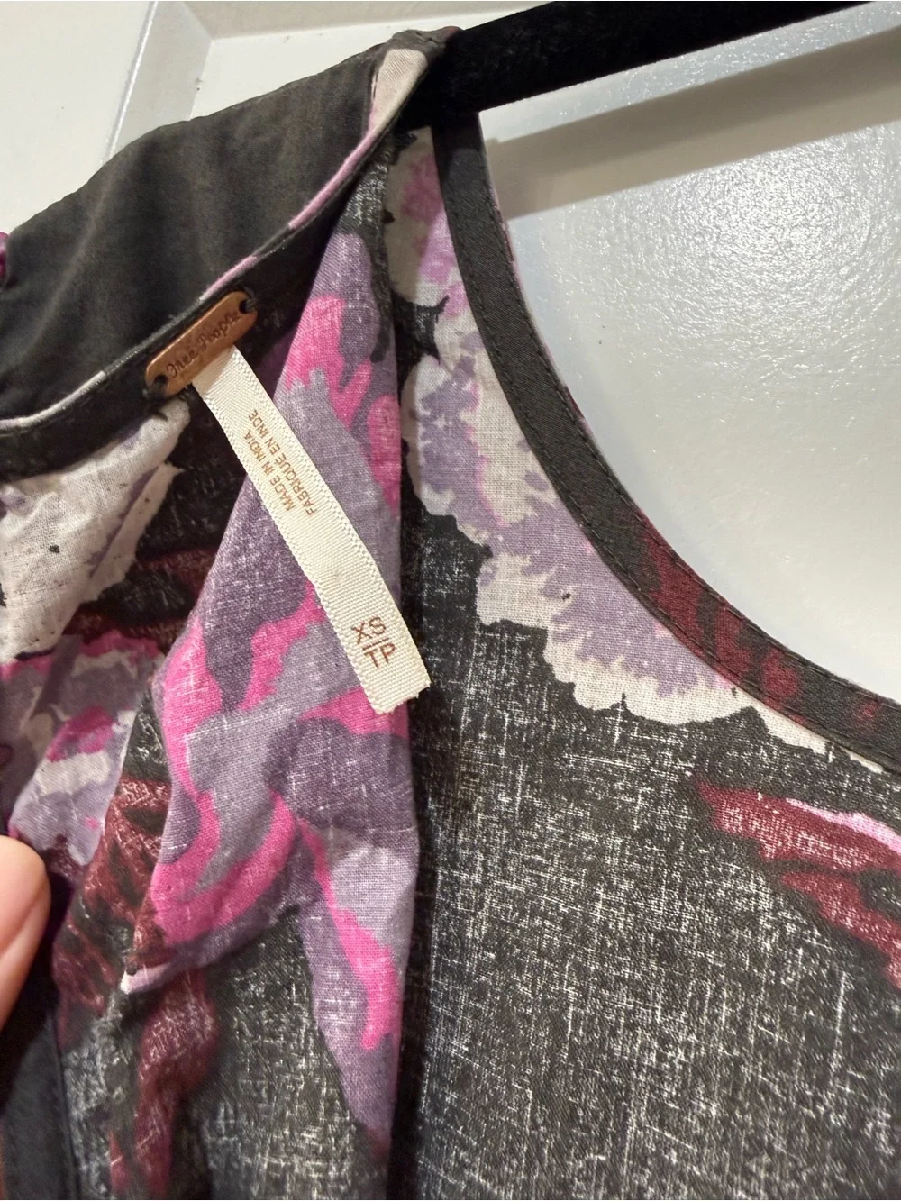 Free People Maye Poplin Tunic Mini dress - Picture 3 of 3